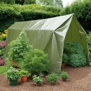 Economy Grade HDPE Tarpaulin 6 x 8 Ft Waterproof Cover for Household & Industrial Use - Product Image 2