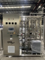 Système d'eau purifiée, usine d'eau RO, eau ultra pure, acier inoxydable 316L, double passage RO+EDI, 1,5T/H, GMP, entièrement automatique