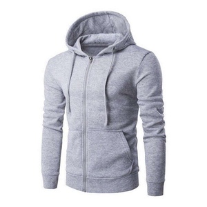 Ventes en gros de sweats à capuche pour hommes de haute qualité, épais, chauds pour l'hiver, en tissu polaire, mélange de polyester/coton, respirants et à séchage rapide - Product Image 3