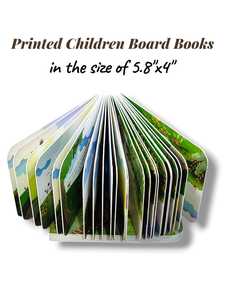 Usine d'impression professionnelle de livres cartonnés en gros pour livres d'histoires pour bébés personnalisés, livres d'apprentissage et livres pour enfants durables - Product Image 1