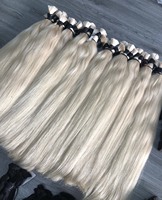 Vente en gros Cheveux bruts vietnamiens longs et ondulés Double double tirage Vierges super vierges couleur foncée blond ombré brun cendré gris