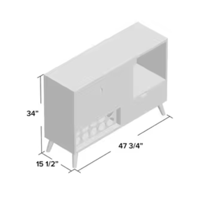 Living Room Cabinet <b>Sideboard</b> With Made of Teak Solid Wooden Premium Quality Designs Handmade Costumiz Size - Product Image 4