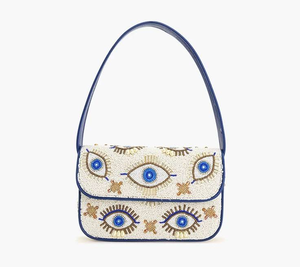 Sac de rangement brodé de perles motif palmier, sac à bandoulière pour femme, sac à main de créateur, sac à main de mode, sac de soirée, pochette cadeau de mariage - Product Image 2