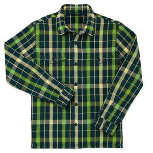 Camisa de Franela Extra Suave a Cuadros con Dos Bolsillos, Impermeable, Resistente al Viento, Ignífuga y Anti-UV para Motociclismo y Automovilismo - Product Image 3