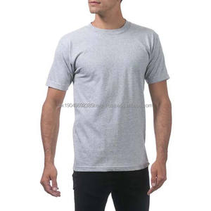 T-shirts d'été respirants pour hommes OEM, manches courtes, prix bas, couleur personnalisée, col rond, coupe ajustée, 100% coton, chemises pour hommes - Product Image 4