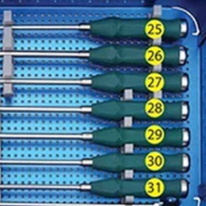 Ensemble d'implants orthopédiques pour la colonne vertébrale : Vis pédiculaires en titane, tiges, crochets, connecteurs, instruments chirurgicaux de fixation, kit de fixation de la colonne vertébrale - Product Image 4