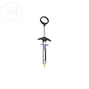 Jeringa Quirúrgica Dental de Acero Inoxidable, Manual, Al Mida, Instrumento Dental con Certificación CE Clase II ISO13485, Fácil Agarre - Product Image 5