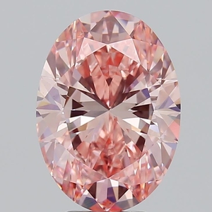 Diamant non monté certifié IGI 5.09 ovale VS1, diamant cultivé neuf - Product Image 1