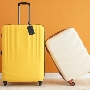 ป้ายแท็กกระเป๋าเดินทางหนังแท้คุณภาพสูงสำหรับสายการบินและโรงแรม ป้ายชื่อเดินทางหนังแท้แบบขายส่ง LTG-0340 - Product Image 2