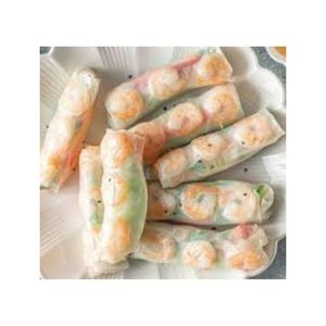 Papier de riz de marque ROSE 22cm pour faire des rouleaux de printemps vietnamiens Cha Gio 50x400g - Product Image 3