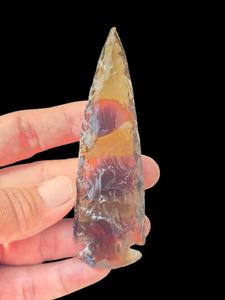 Vente en gros – Pointe de flèche en quartz fumé de 4 pouces, pierre précieuse de qualité supérieure, nouveau look fantaisie, gravure sculptée, cristal naturel, art Reiki - Product Image 5