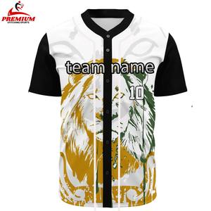 Nouveau Maillot de Baseball Unisexe Respirant Grande Taille Personnalisable avec Nom d'Équipe Vêtement de Sport Léger de Haute Qualité - Product Image 1