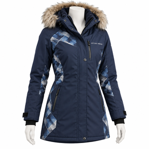 <b>Lightweight</b> <b>Womens</b> Outdoor Parka <b>Coat</b> Warm <b>Coat</b> with Cotton Filling Casual Plus Size Sports Jacket Wholesale - Product Image 3