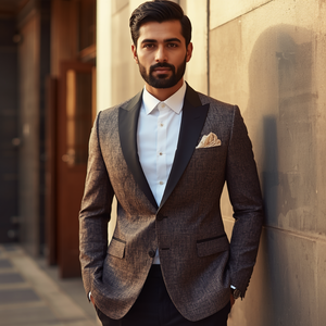 Men Suit <b>Jacket</b> Formal <b>Blazer</b> Business Wedding Elegant Classic Outerwear OEM Wholesale Supply - Product Image 2