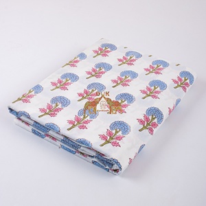 Hot Summer Luxury Custom Printed Cotton Floral <b>Fabric</b> Soft and Lightweight for Boys' Dress Curtains Toys Bags Shirts - Product Image 2