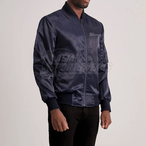 Wholesale Fashion Wear <b>Men</b> Satin <b>Jacket</b> Customized Your Own Logo Latest Design <b>Men</b> Satin <b>Jacket</b> - Product Image 2