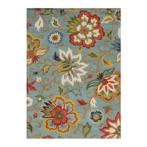 Hot Selling Machine Made Modern Abstract Line Design Area <b>Rug</b> Blue Multi Color Tufted Wool Blend Medium <b>Pile</b> Extra <b>Thick</b> PET - Product Image 1