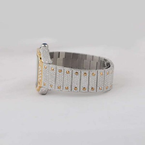 Reloj de Lujo con Diamantes Moissanite, Estilo Hip Hop, para Hombre y Mujer, Unisex - Product Image 6