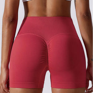 Women Compression <b>Shorts</b> High Waist <b>Stretch</b> Performance Fitness <b>Shorts</b> with Breathable Quick Dry Fabric for Gym Running Cycling - Product Image 5