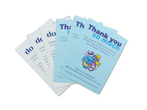 Cartes de visite professionnelles noires personnalisées avec gaufrage à chaud doré – Cartes de visite de luxe pour une image de marque professionnelle - Product Image 2