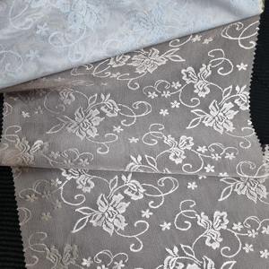 Tela de Encaje Elástica Floral de 147 cm, Malla de Encaje de Nailon y Spandex para Lencería, Vestidos de Moda, Tela de Encaje Elástica Suave - Product Image 2