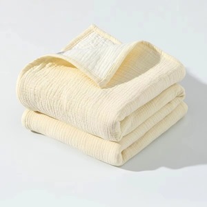 ผ้าห่มเด็กทารกเนื้อผ้ามัสลิน ระบายอากาศได้ดี นุ่มสบาย - Product Image 1