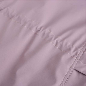 Parka en coton polaire pour femme, manteau d'hiver épais avec col en fourrure amovible, veste chauffante pour femme, fournisseur personnalisé - Product Image 4