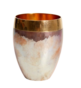 Vaso Personalizado con Acabado Plateado Brillante, Hecho a Mano, de Acero Inoxidable, Moderno y de Alta Venta - Product Image 3