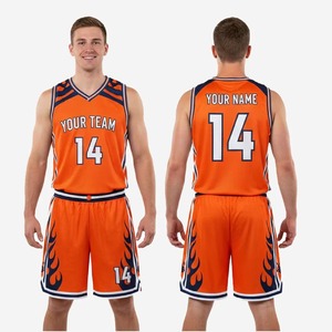 Maillots de basket personnalisés sublimés, shorts de sport à séchage rapide, vêtements de sport respirants, hauts d'entraînement pour jeunes et adultes. - Product Image 4