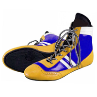 Calzado Deportivo de Boxeo ZYDAR SPORTS con Cierre de Cordones, Color y Logotipo Personalizables, Duradero, Ligero, Flexible, para Uso Profesional