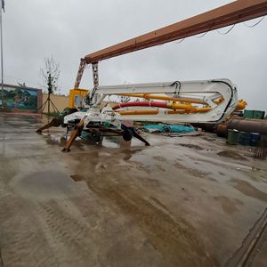 New 15m Max Hydraulic <b>Concrete</b> Placing Boom Traction Type Construction Works with <b>Pump</b> & Engine Core Components - Product Image 6