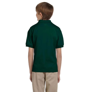 Zoom Trading Company - Nuevas Camisetas Polo Casuales de Verano y Otoño para Niños, Uniformes Escolares, Manga Corta, Transpirables, con Doble Botonadura - Product Image 2