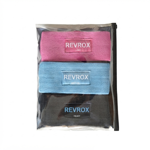 High Quality Fabric 3 Levels Resistance <b>Bands</b> Exercise at Home Gym Fitness <b>Workout</b> Training Yoga Pilates Loop Resistance <b>Bands</b> - Product Image 5