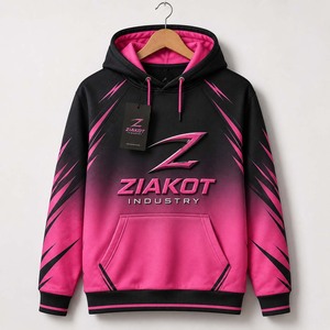 Custom Fleece Hoodie Wholesale Heavyweight Pullover Sweatshirt Custom Logo Hoodies ZIAKOT INDUSTRY Pakistan Manufacturer - Product Image 1