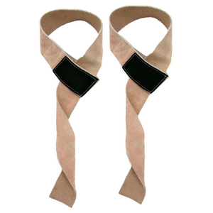 Sangles de musculation en cuir suédé personnalisées de haute qualité avec logo, robustes, antidérapantes, respirantes, unisexes, pour l'entraînement physique et le soutien des poignets - Product Image 6