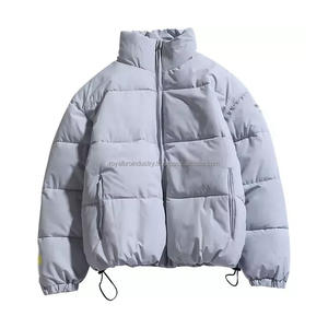 Chaqueta acolchada para hombre de estilo moderno 2025, venta al por mayor, chaquetas de invierno, impermeable, cortavientos, informal, con capucha, chaqueta de talla grande - Product Image 3