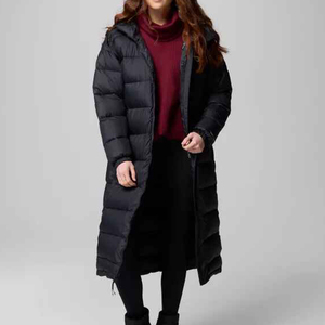 Luxury <b>Women's</b> Long Puffer Jacket Breathable Bubble Quilted <b>Winter</b> <b>Coat</b> Black Maxi Long <b>Padded</b> Jacket Fashion Outerwear - Product Image 4