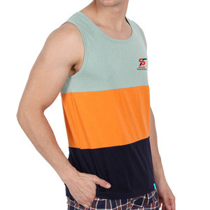 เสื้อกล้ามผู้ชายผ้าฝ้ายเนื้อนุ่มพรีเมี่ยมเนื้อผ้าระบายอากาศได้ดีน้ำหนักเบาเหมาะสำหรับวันฤดูร้อนฤดูร้อน - Product Image 3