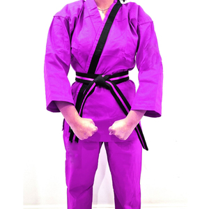 Tenues de Karaté en Tissu Coton Tissé Nougat, Kimono Professionnel pour Arts Martiaux Mixtes, Vente en Gros, Tenues de BJJ, Uniformes de Judo - Product Image 3