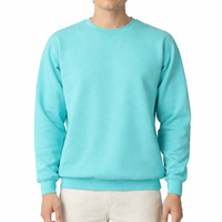 Pull-over décontracté pour homme en molleton tricoté à col rond, coupe ample, personnalisable, fournisseur OEM, vente en gros, faible MOQ
