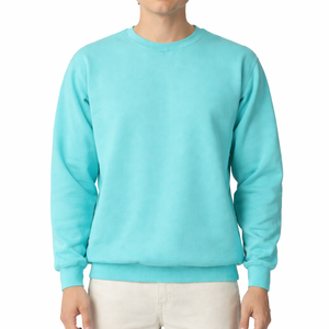 Suéter Casual de Invierno para Hombre |   Sudadera larga holgada de punto con cuello redondo y forro polar |   Impresión Personalizada |   Proveedor OEM - Product Image 3