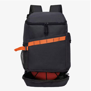 High Volume Storage Solution Basketball <b>Backpack</b> With Specialized Compartments For Complete Athlete Kits - Product Image 1