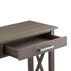 Tavolo Consolle Grigio Stile Country Kitchener, Eleganti Tavoli Consolle in Stile Rustico - Product Image 3
