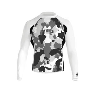 Rashguard MMA personnalisé à manches longues en polyester et élasthanne pour femme, vêtements de compression pour la gym et le fitness - Product Image 2