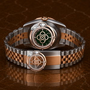 Reloj de Lujo para Hombre con Diamantes Moissanite, Completamente Adornado con Piedras VVS, Reloj de Pulsera - Product Image 3
