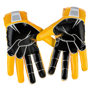 Guantes de Fútbol Americano Personalizados para Adultos, Cierre de Velcro, Palma Antideslizante, Nuevo Diseño, Guantes Deportivos - Product Image 6