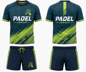 Camiseta de Pádel Personalizada, Uniforme de Pickleball, Polo de Golf para Hombre, Camiseta Polo de Poliéster de Secado Rápido, Camisetas de Pádel Personalizadas - Product Image 1
