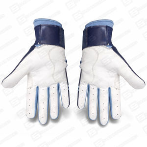 Nouveaux gants de frappeur de baseball durables et confortables en polyester/coton à manchette longue de couleur personnalisée pour un usage professionnel - Product Image 4