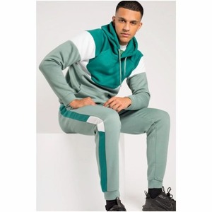 Conjunto Deportivo Personalizado con Diseño Completo, Informal, de Manga Larga, Color Sólido, con Capucha, 100% Algodón Transpirable, para Hombre, Grueso, para Invierno - Product Image 4