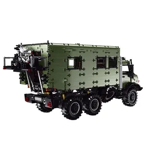 Bloques de Construcción Personalizados de Camioneta Mercedes Benz Unimog, 30 Piezas, Tema de Aviones, Escala 1:8, Juguete para Niños de 13-14 Años - Product Image 3